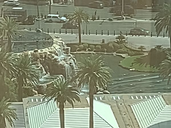 Mirage Hotel view
