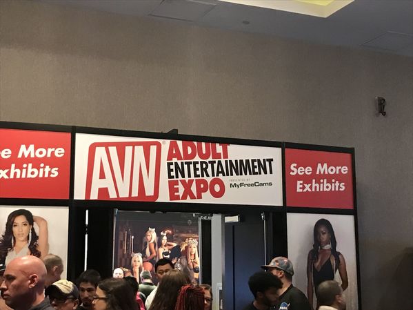 AVN Expo sign
