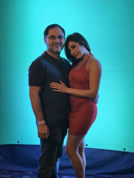 Reg with Christiana Cinn
