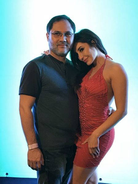 Reg with Christiana Cinn
