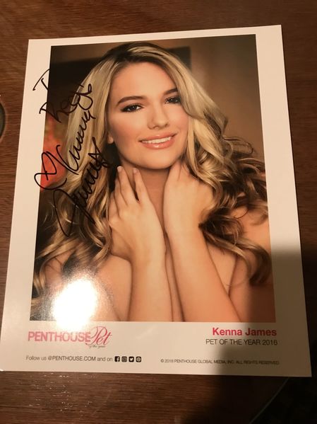 Kenna James signature
