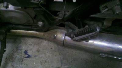 Kawasaki 454 LTD (1986)
exhaust and rear peg needs a little nevr dull
Keywords: Kawasaki 454 LTD (1986)