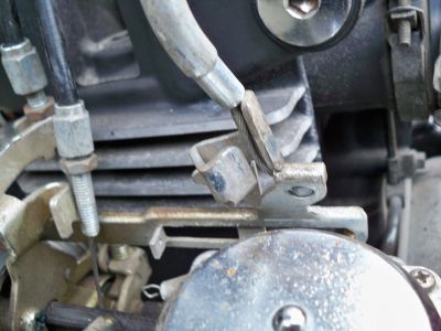 Kawasaki 454 LTD choke
cable connections - choke
Keywords: Kawasaki 454 LTD