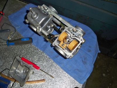 Kawasaki 454 LTD Kiehin CV34K Carbs
clean!
Keywords: Kawasaki 454 LTD Kiehin CV34K Carbs